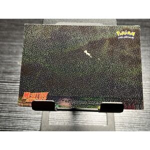 1999 Topps Pokemon THE FUTURE LOOKS BRIGHT Mewtwo Strikes Back #41 Blue Logo